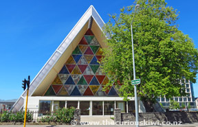Exterior of Cardboard Cathedral
