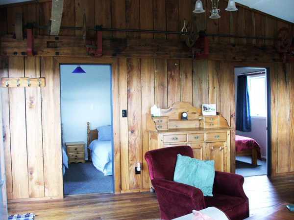 Cassie’s Farm Woolshed Accommodation
