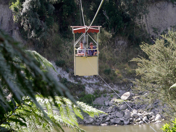 Aerial cable car to The Flying Fox