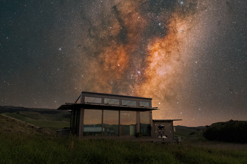 Greystone PurePod at night