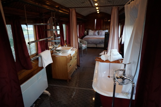 Train Carriage Accommodation at Te Anau Lodge