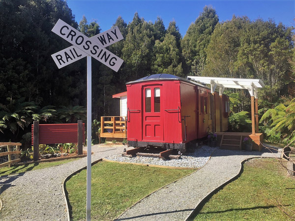 Te Pahika Guards Van/Train Carriage