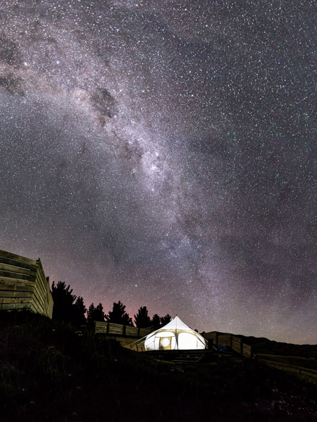 Valley Views Glamping with the stars