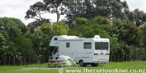 Camping at Ambury Regional Park