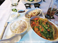 Tomato and Papaya Curry at Bistro Tatau