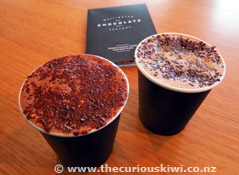 Hot Chocolate at the Wellington Chocolate Factory