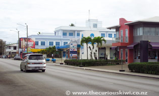 Downtown Nuku'alofa on a Sunday