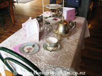 The Old Creamery - high tea setting