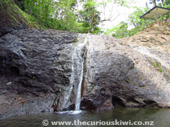 One of the rock slides