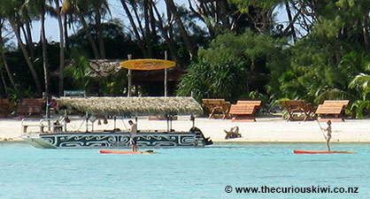 Paddle Boarding, Muri Lagoon