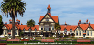 Rotorua Museum in the Government Gardens