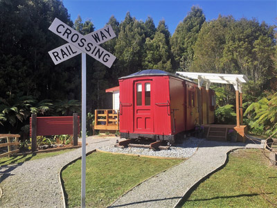 Te Pahika Guards Van/Train Carriage