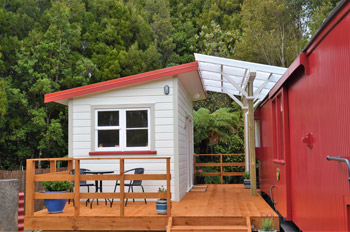 Te Pahika Guards Van/Train Carriage