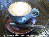 Coffee at Water Drop Vegetarian Cafe
