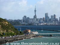 Water front walk - photo taken from Bastion Point