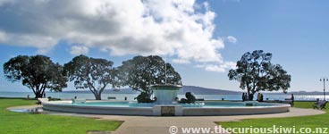 Mission Bay fountain